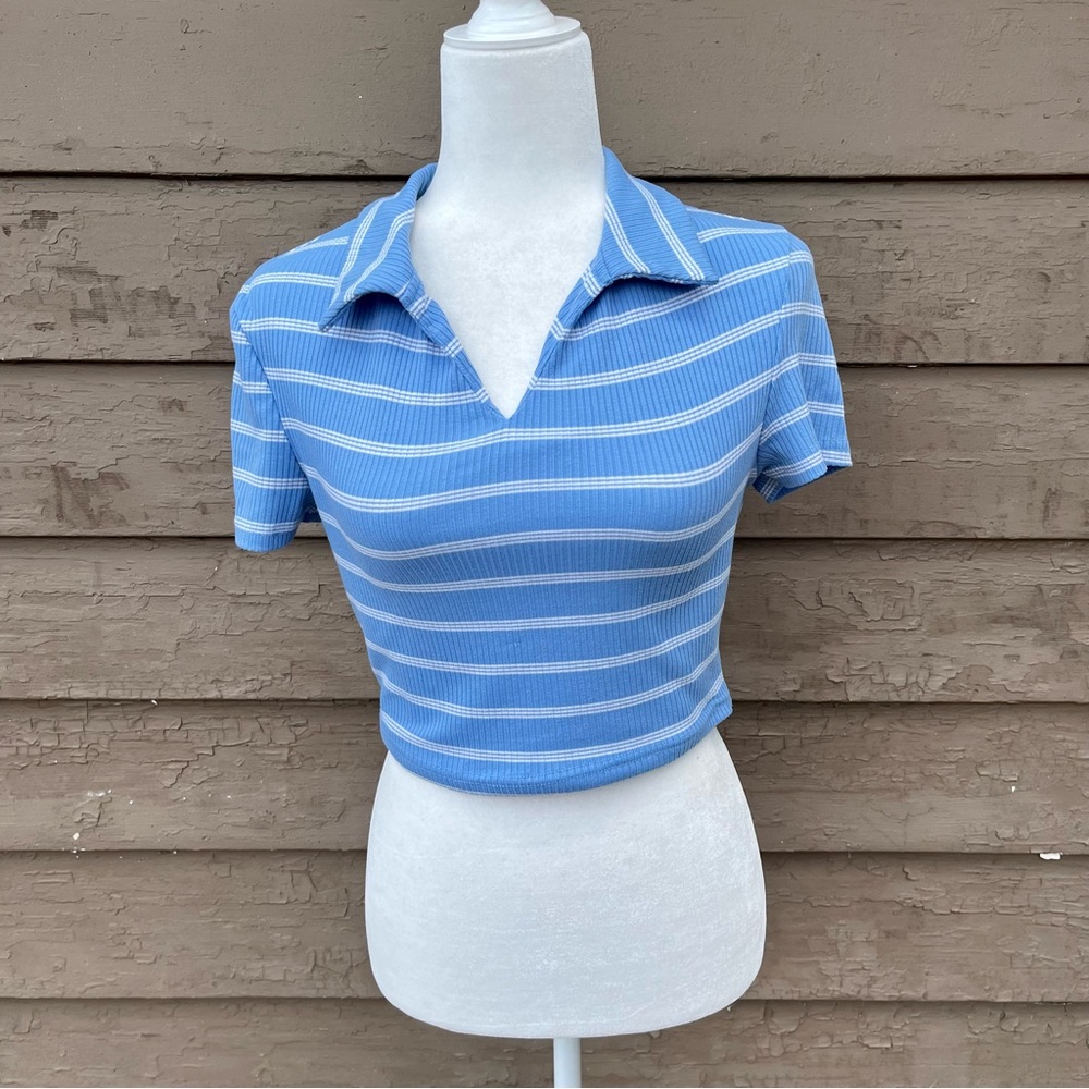 ☀️☀️☀️ 4/$20! SHEIN striped cropped top!